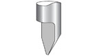 ZEC-A2025 Конический гравер (для пластиков) Dia=3.175x114Lx0.25W